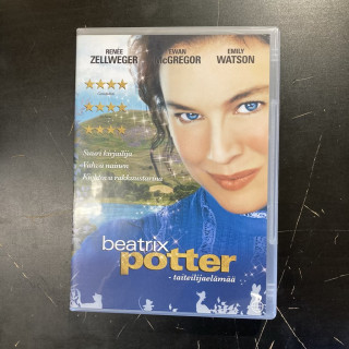 Beatrix Potter - taiteilijaelämää DVD (VG+/M-) -draama-
