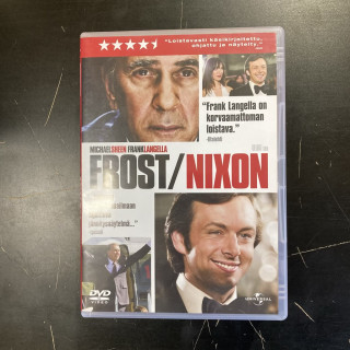 Frost/Nixon DVD (VG/M-) -draama-