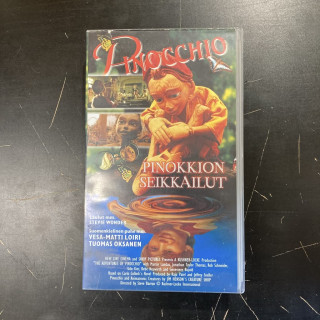 Pinokkion seikkailut VHS (VG+/VG+) -lastenelokuva-