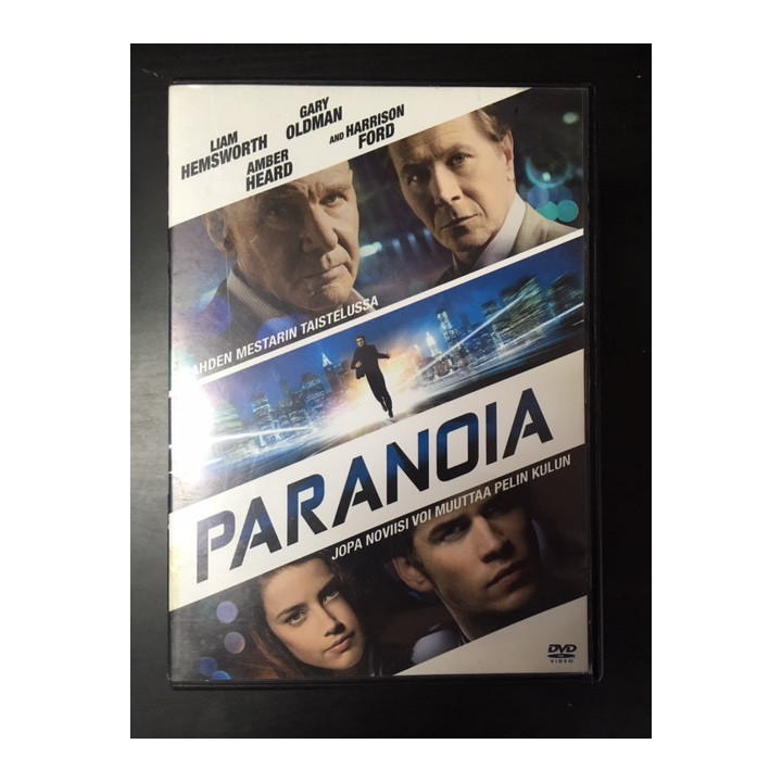 Paranoia DVD (M-/M-) -draama/jännitys-