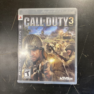Call Of Duty 3 (PS3) (M-/VG+)