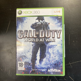 Call Of Duty - World At War (Xbox 360) (VG+/M-)