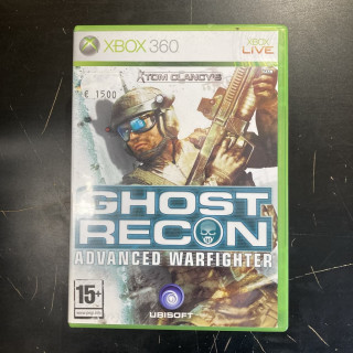 Tom Clancy's Ghost Recon Advanced Warfighter (Xbox 360) (VG/M-)