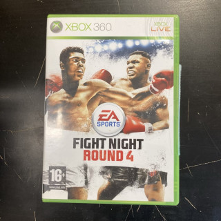 Fight Night Round 4 (Xbox 360) (VG+/M-)