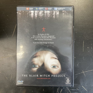 Blair Witch Project DVD (VG/M-) -kauhu-