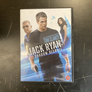 Jack Ryan - Shadow Recruit DVD (VG+/M-) -toiminta-