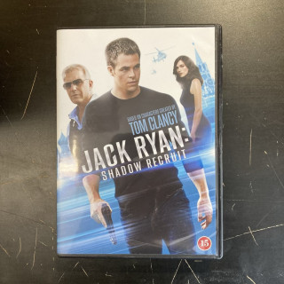 Jack Ryan - Shadow Recruit DVD (M-/M-) -toiminta-