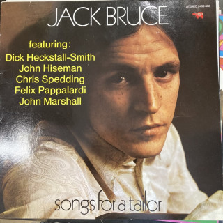 Jack Bruce - Songs For A Tailor (GER) LP (VG+-M-/VG+) -jazz-rock-