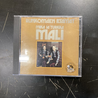 Mika ja Turkka Mali - Runkomäen iltamat CD (VG/VG+) -iskelmä-