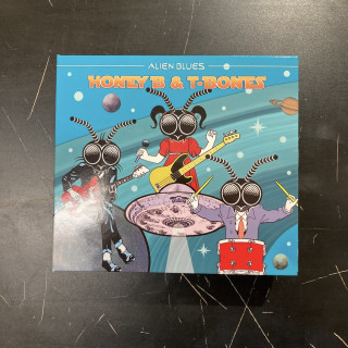Honey B & T-Bones - Alien Blues CD (M-/M-) -blues rock-