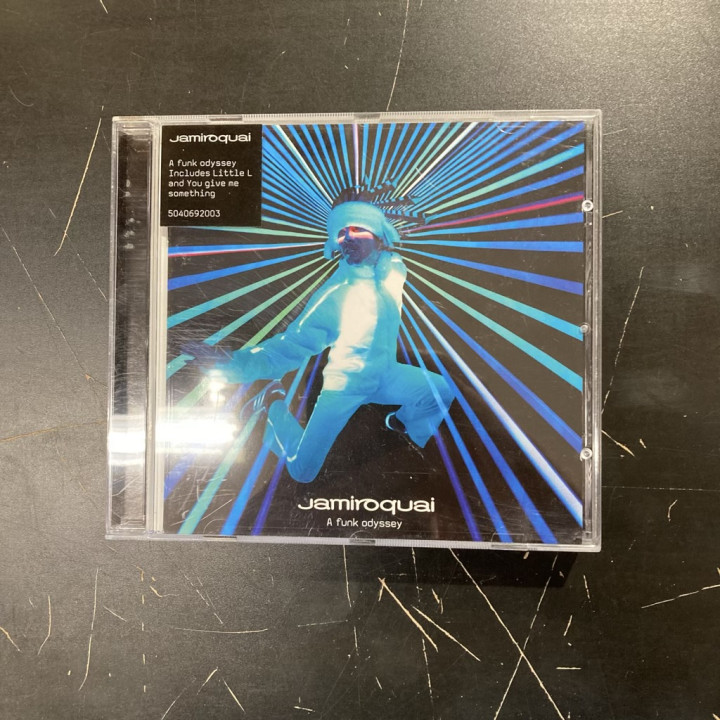 Jamiroquai - A Funk Odyssey CD (VG+/M-) -acid jazz-