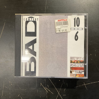 Bad Company - 10 From 6 CD (VG+/VG+) -hard rock-