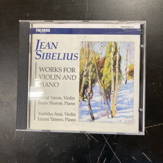Sibelius - Works For Violin And Piano CD (M-/M-) -klassinen-