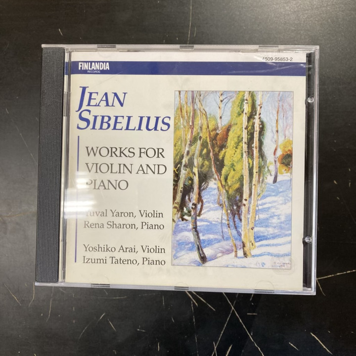 Sibelius - Works For Violin And Piano CD (M-/M-) -klassinen-