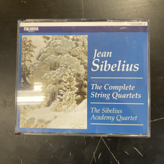 Sibelius - The Complete String Quartets 2CD (M-/M-) -klassinen-