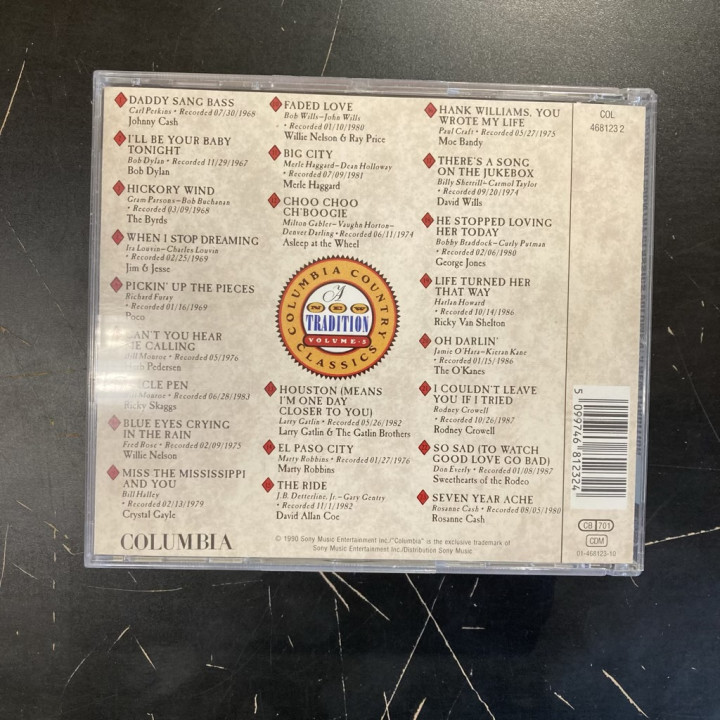 V/A - Columbia Country Classics Volume V: A New Tradition CD (VG+/M-)