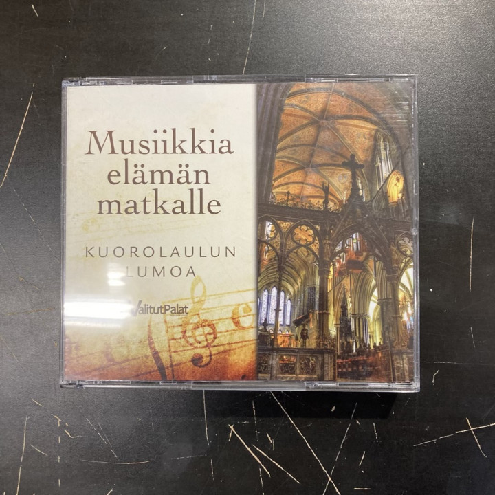 Musiikkia elämän matkalle: Kuorolaulun lumoa 3CD (VG+-M-/M-) -klassinen-