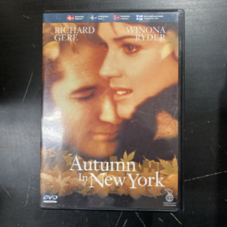 Syksy New Yorkissa DVD (M-/M-) -draama-