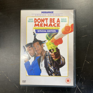 Don't Be A Menace To South Central While Drinking Your Juice In The Hood DVD (VG+/M-) -komedia- (ei suomenkielistä tekstitystä)
