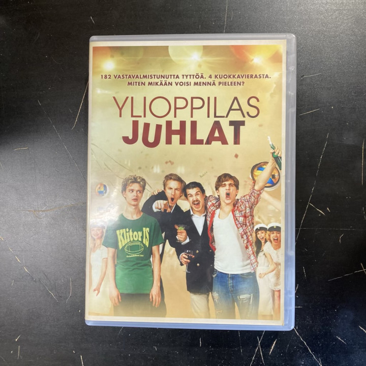 Ylioppilasjuhlat DVD (VG+/M-) -komedia-