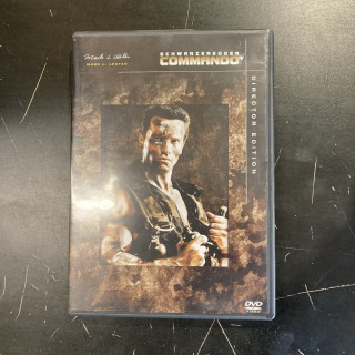 Commando (director edition) 2DVD (VG-VG+/VG+) -toiminta-