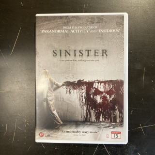 Sinister DVD (VG/M-) -kauhu-