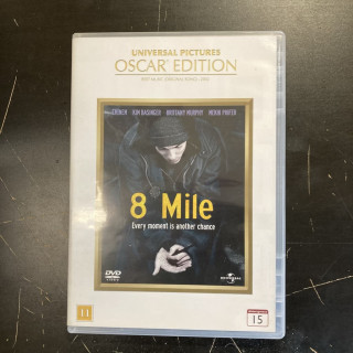 8 Mile (oscar edition) DVD (VG+/M-) -draama-