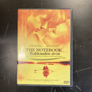 Notebook - rakkauden sivut DVD (VG+/M-) -draama-