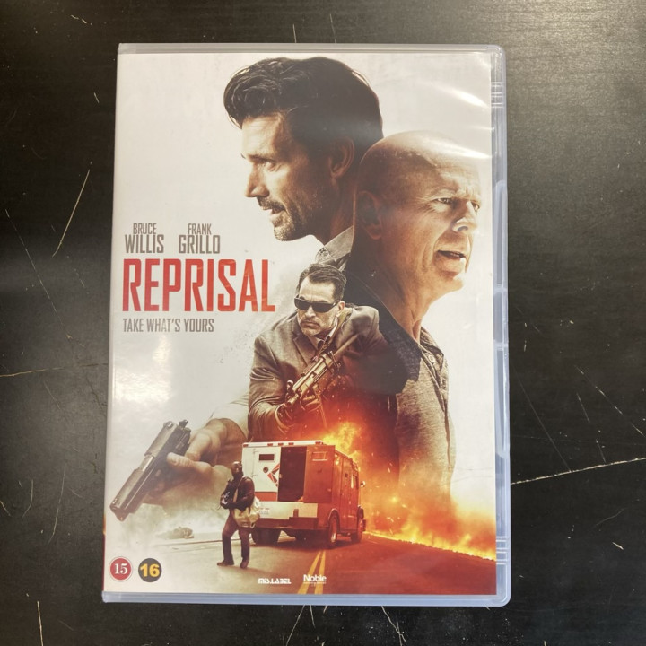 Reprisal DVD (M-/M-) -toiminta/jännitys-