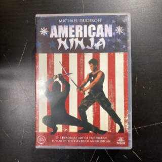 American Ninja DVD (M-/M-) -toiminta-