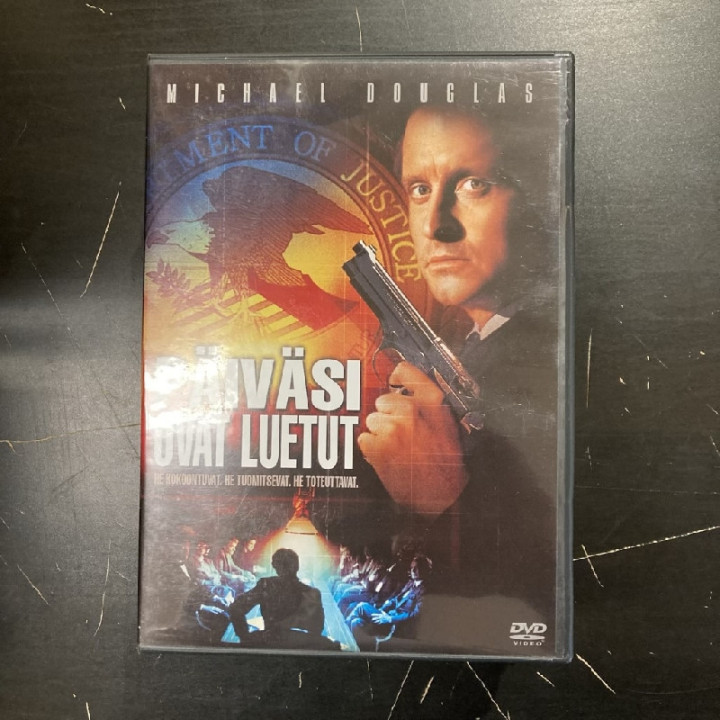 Päiväsi ovat luetut DVD (M-/M-) -jännitys-