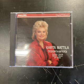 Karita Mattila - ooppera-aarioita CD (VG+/VG+) -klassinen-