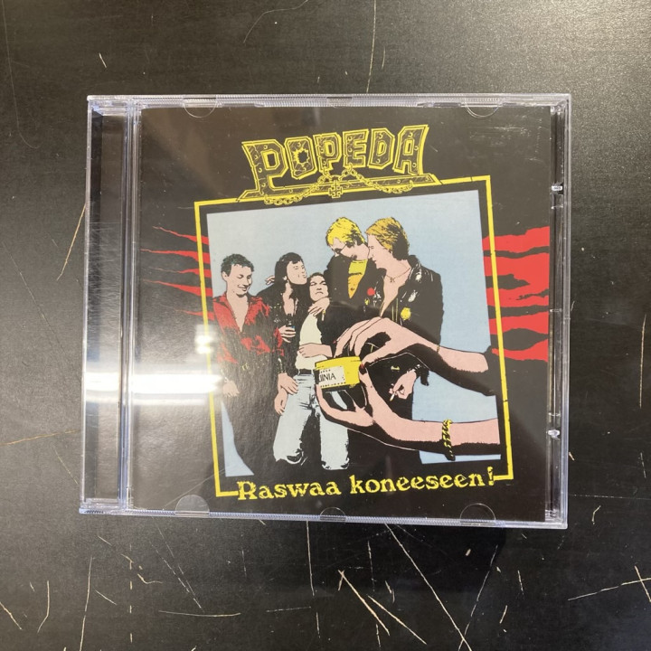 Popeda - Raswaa koneeseen! (remastered) CD (M-/M-) -hard rock-