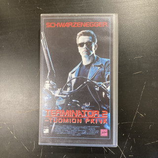Terminator 2 - tuomion päivä VHS (VG+/M-) -toiminta/sci-fi-