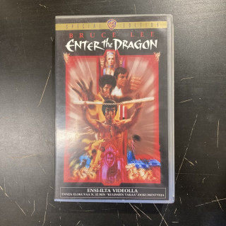 Enter The Dragon VHS (VG+/M-) -toiminta-