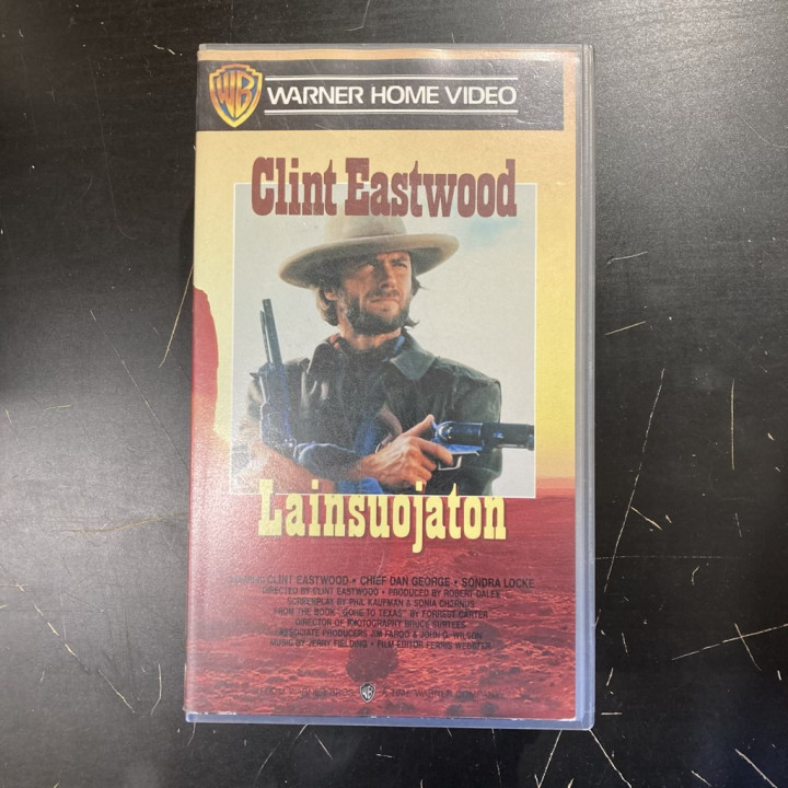 Lainsuojaton VHS (VG+/M-) -western-