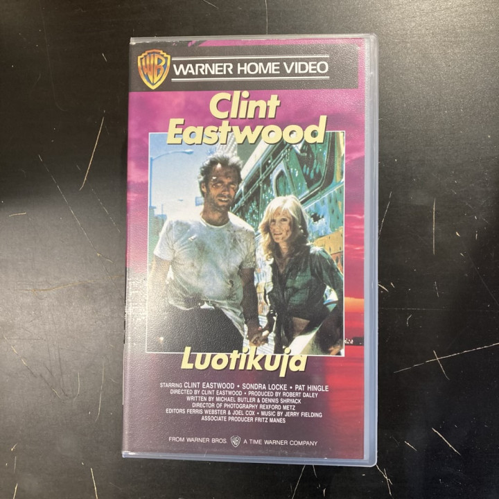 Luotikuja VHS (VG+/VG+) -toiminta-