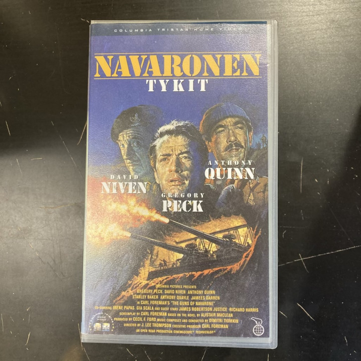 Navaronen tykit VHS (VG+/M-) -sota-