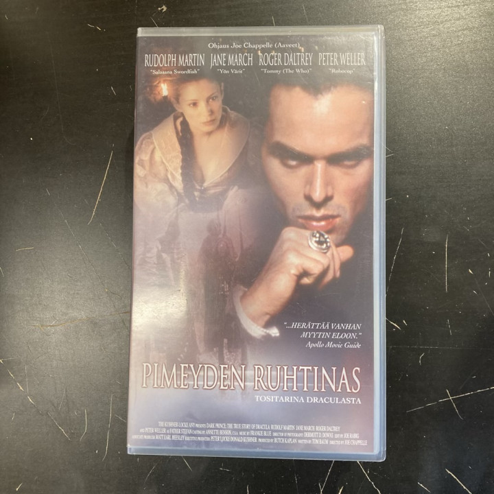 Pimeyden ruhtinas - tositarina Draculasta VHS (VG+/M-) -kauhu-