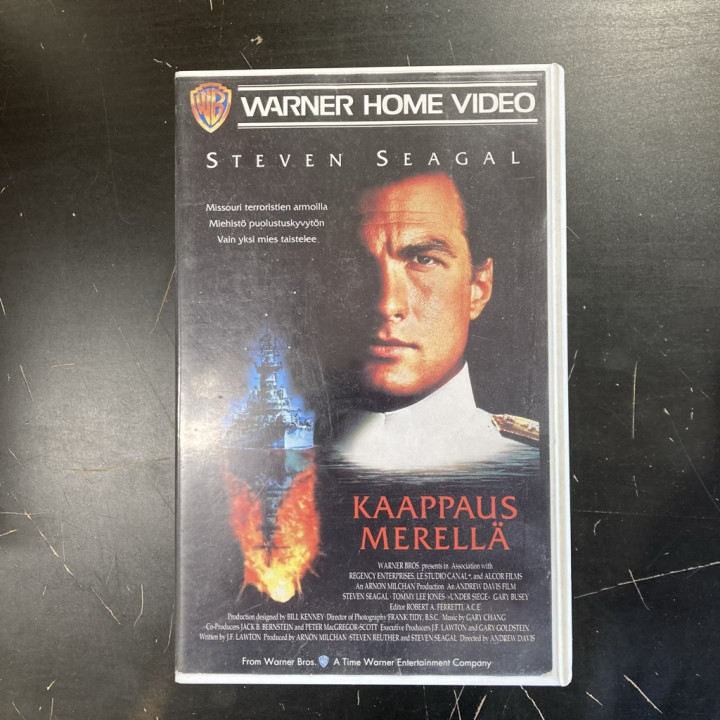 Kaappaus merellä VHS (VG+/VG+) -toiminta-