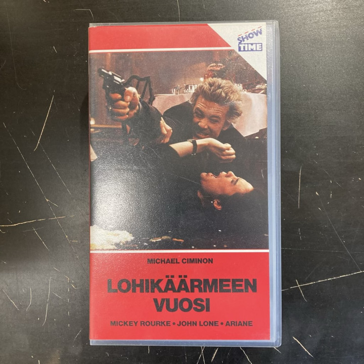 Lohikäärmeen vuosi VHS (VG+/M-) -toiminta/draama-