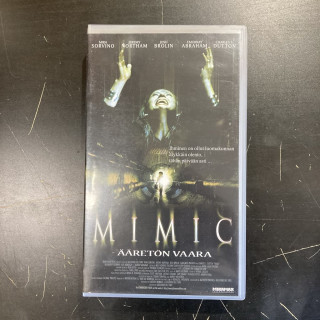 Mimic - ääretön vaara VHS (VG+/M-) -kauhu-