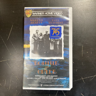 Bonnie ja Clyde VHS (VG+/VG+) -toiminta/draama-