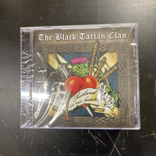 Black Tartan Clan - Scotland In Our Hearts CD (avaamaton) -celtic punk-