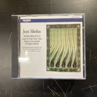 Ylioppilaskunnan Laulajat - Sibelius: Mieskuorolaulut CD (M-/M-) -klassinen-