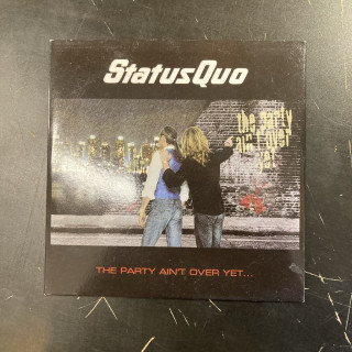 Status Quo - The Party Ain't Over Yet... PROMO CD (VG+/VG+) -hard rock-