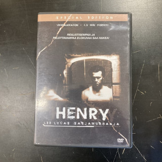 Henry Lee Lucas - sarjamurhaaja (special edition) DVD (VG/VG+) -jännitys-