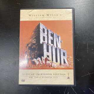 Ben-Hur (1959) DVD (VG+/M-) -seikkailu/draama-