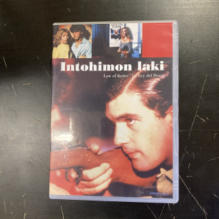 Intohimon laki DVD (VG+/VG+) -komedia/draama-