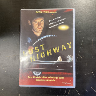 Lost Highway DVD (VG/M-) -jännitys-